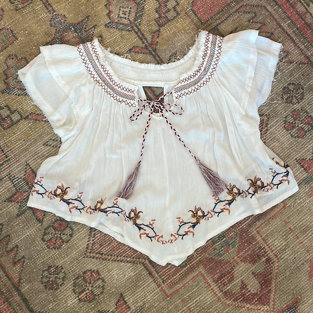 Surf gypsy boho top
